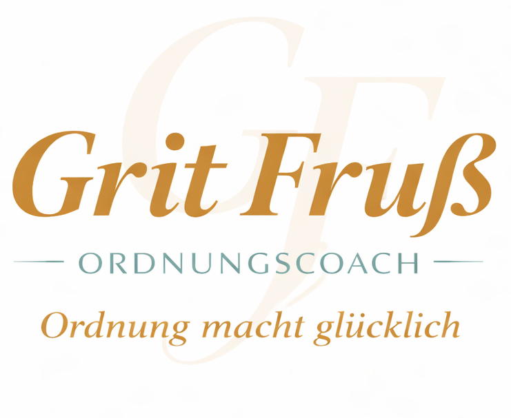 Logo Grit Fruß – Ordnungscoach – Ordnung macht glücklich